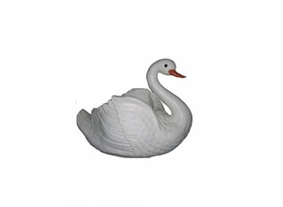 Schwan Dekorative Statue Garten Figuren Statuen 34cm Lebensgroß Figur Plastik