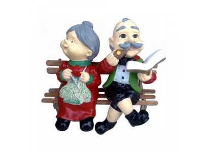 Deko Figur Statue Skulptur 25 cm Figuren Statuen Skulpturen Garten Dekoration