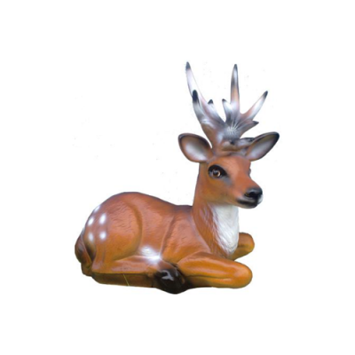 Hirsch Wald Figur Statue Garten Dekoration Skulptur Deko Skulpturen