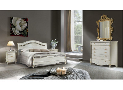 Schlafzimmer Set Bett + 2x Nachttisch Polster Luxus Betten Doppel Hotel Betten