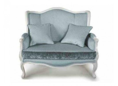 Couch Textil Stoff Sofa Edles Design Designer 2 Sitzer Möbel Klassische Möbel