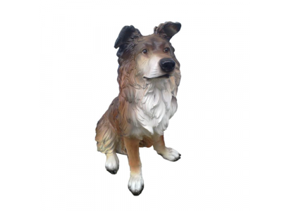 Hund Tier Figur Statue Garten Dekoration Skulptur Deko Skulpturen