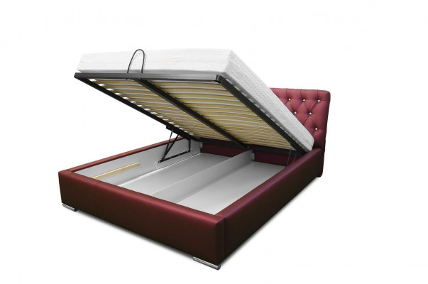 Bettrahmen Bett Doppelbett Ehebett Bettgestell Polsterbett Betten 200x200 Grau