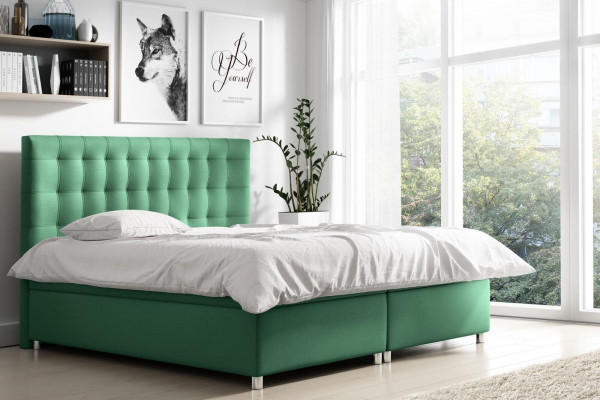 Bettkasten Polsterbett Boxspringbett Design Doppel Hotel Modern Bett 160x200 Neu