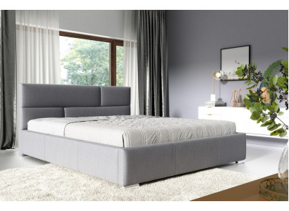 Bett Bettrahmen Schlafzimmer Design Doppel Hotel Modern Stoff Neu 180x200 Möbel