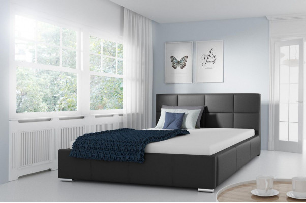 Doppel Bett Gepolsterte Betten Lederbett Design Luxus Möbel 200x200 Bettrahmen