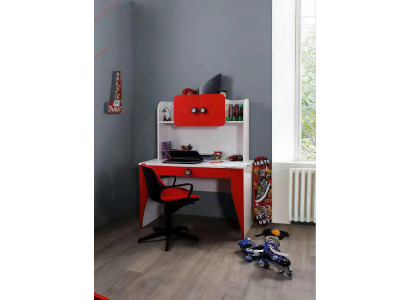 Schreibtisch Mit Regalen Moderner Jugendzimmer Kinderzimmer Designer Möbel Luxus