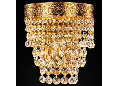 Lampen Wandlampe Wandleuchten Wandleuchte Lüster Wand Kristall Gold