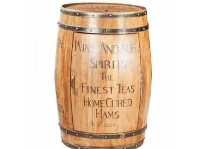 Fass Weinregal Hausbar Vintage Holz Bar Tisch Holz Schränke Rund Neu