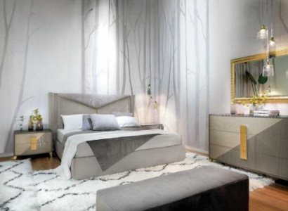 Schlafzimmer Bett Polsterbett Luxus Design Betten Textil Leder Bettgestell