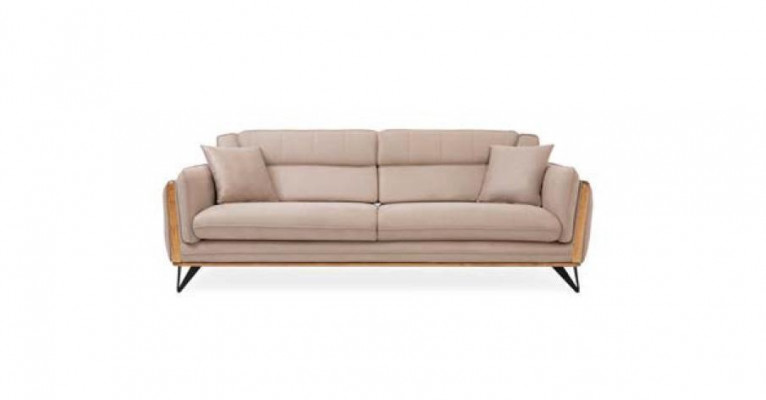 Dreisitzer Couch Barock Rokoko Sofa Polster Klassische Couchen Wohnzimmer