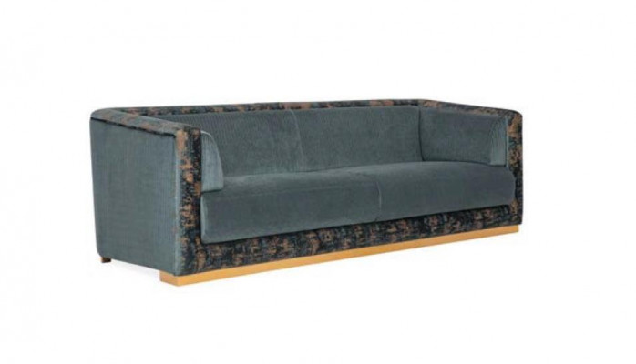 Turkis Dreisitzer Couch Sofa Möbel Polster Einrichtung Couchen Sofas Neu