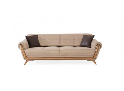 Dreisitzer Beige Couch Sofa Möbel Einrichtung Couchen Sofas Neu Beige