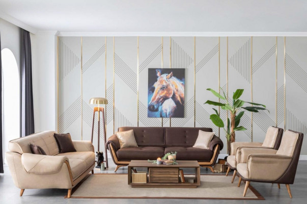 Multifunktion Verstellbare Couch Sofa Dreisitzer Couchen Design Sofas Weiß