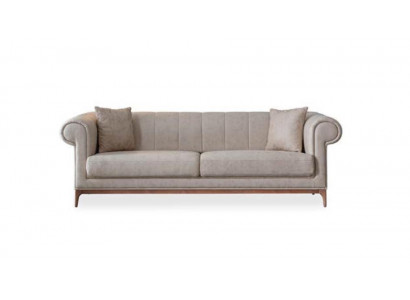 Dreisitzer Bequeme Sofa Italienisches Design Couchen Möbel Sofas Couch
