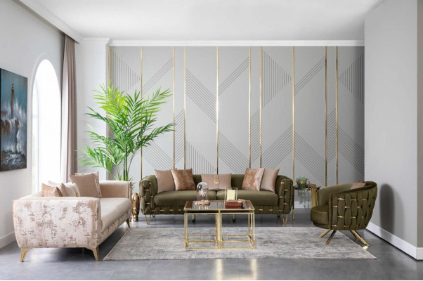 Drehbarer Sessel Einsitzer Couch Polster Möbel Einrichtung Designer Stühle