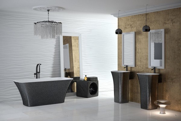 Exclusive Freistehende Design Badewanne Moderne Wanne Bad Frei