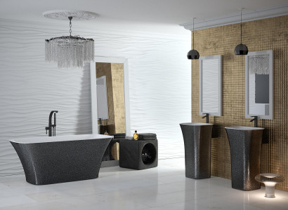 Exclusive Freistehende Design Badewanne Moderne Wanne Bad Frei