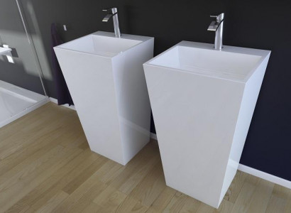 Modernes Becken Waschbecken Acryl Stand Bad Freistehender Waschtisch