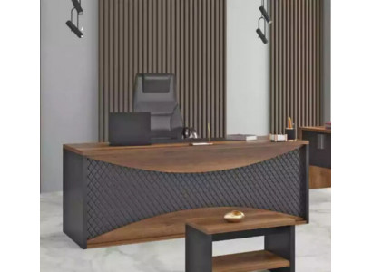 Brauner Schreibtisch Tische Büro Tisch Chefschreibtisch 200x90