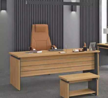 Holz Schreibtisch Büro Office Büromöbel Arbeitszimmer Chefschreibtisch