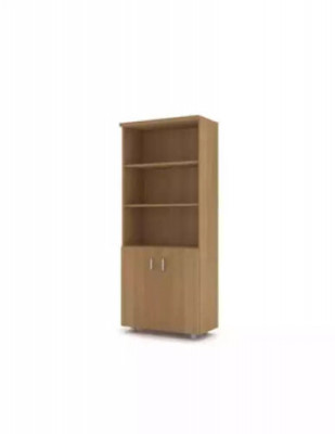 Büromöbel Holz Aktenschrank Braun Regal Schrank Arbeitszimmer Büro
