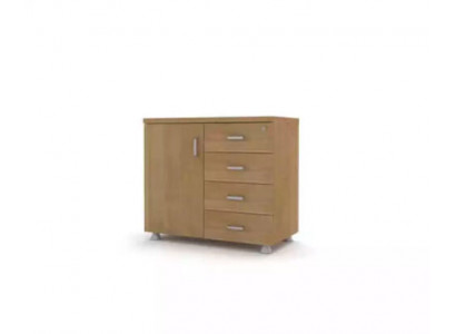 Büro Kommode Holz Schrank Arbeitszimmer Neu Klassischer Möbel