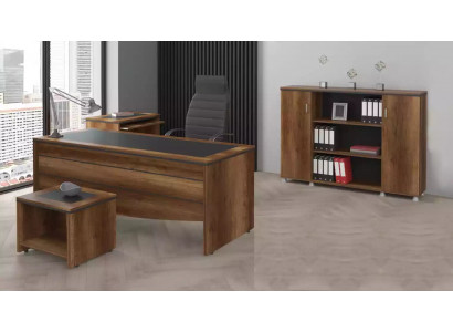 Luxus Büromöbel Schreibtisch Arbeitstisch Arbeitszimmer Set 4 tlg