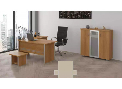 Komplettes Büromöbel Set Aktenschränke Eckschreibetisch Möbel 3tlg