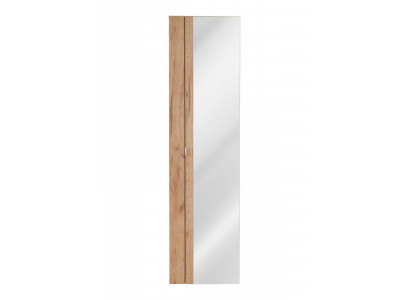 Hängeschrank mit Spiegel Badezimmerregal hoch Hänge Hochschrank
