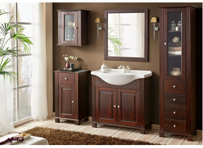 Badmöbel Set Badmöbelset Badezimmer Waschbecken 5tlg. Zimmer