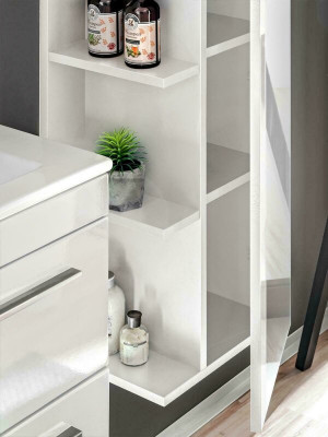 Badezimmer Möbel Schränke Bad Schrank Regal Spiegelschrank Regale