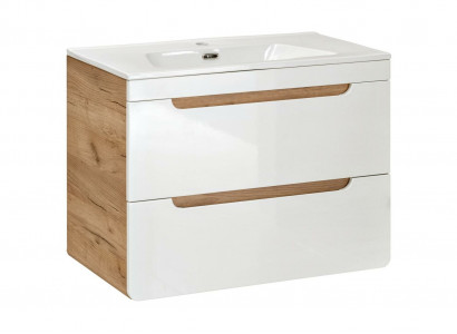 Waschbecken 60cm Waschbeckenunterschrank Badezimmerschrank