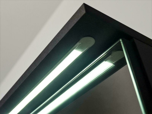 Spiegelschrank Wandschrank Badezimmerschrank mit Spiegel 60 cm LED