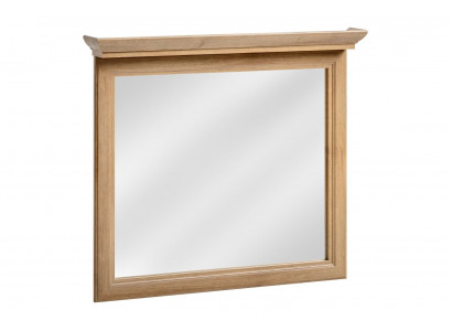 Badspiegel Spiegel Badezimmerspiegel Wandspiegel Holz 85x76cm Rahmen