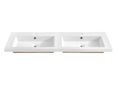 Doppel Waschbecken Keramik Waschtisch Waschbecken Aufsatzwaschtisch