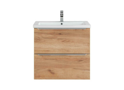 Design Luxus Waschtisch Waschbecken Wand Hänge Schrank mit Einbau