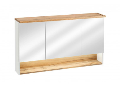 Spiegelschrank Wandschrank Badezimmerschrank mit Spiegel 120 cm LED