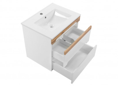 Waschbecken Waschtisch Unterschrank Keramik Becken Badezimmer