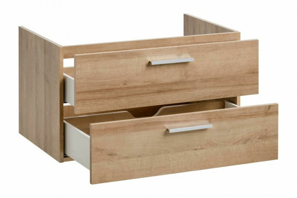 Badmöbel Set 80cm Waschbecken mit Modern Unterschrank Dekorative Waschtisch