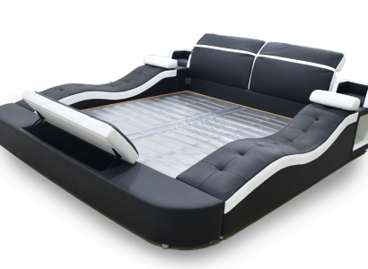 Multifunktion Bett Doppel Betten Hotel big Polster Schlafzimmer Möbel