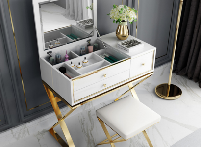 Schminktisch Weiß Konsolentische Schlafzimmer Tisch Konsolen Möbel
