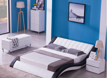 Bett Polsterbett Moderne Doppel Schlafzimmer Ehebett Betten