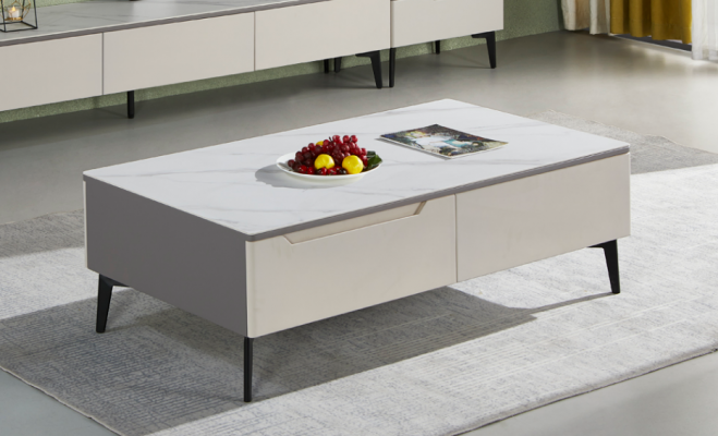 Möbel Design Tisch Couchtisch Beistelltisch Wohnzimmer Luxus Holz Neu