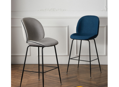 Esszimmer Modern Esszimmerstuhl Polsterstuhl Design Möbel Grau Neu