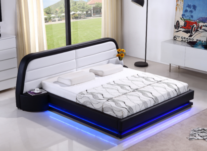 Luxus Schlafzimmer Bett Polster Design Luxus Doppel Modernes Betten