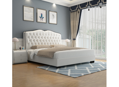 Chesterfield Bett Polsterbett Doppelbett Betten Designer Luxus Bett Neu