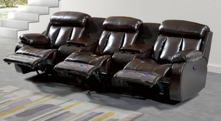 Aufwendig Wohnzimmer Sofa 3 Sitzer Wohnzimmer Möbel Deluxe Sofa Braun