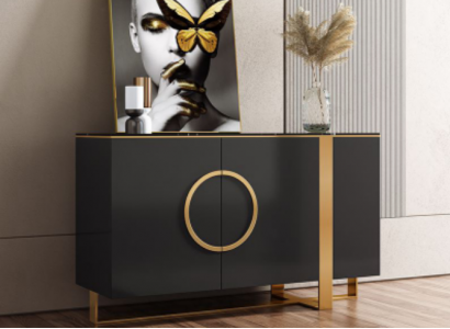 Kommode Holz Schränke Anrichte Möbel Kommode Sideboard Schrank Modern