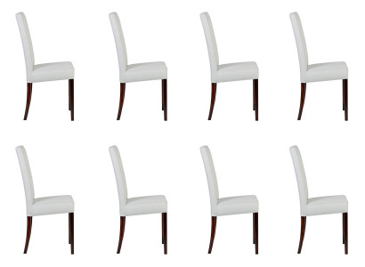 8x Stühle Stuhl Polster Design Lounge Club Sitz Lehn Garnitur Sessel Neu